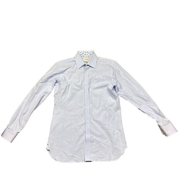 Ted Baker Other - Ted Baker Endurance Men's Light Blue Dress Shirt Size 15 Long Sleeve Button-Down